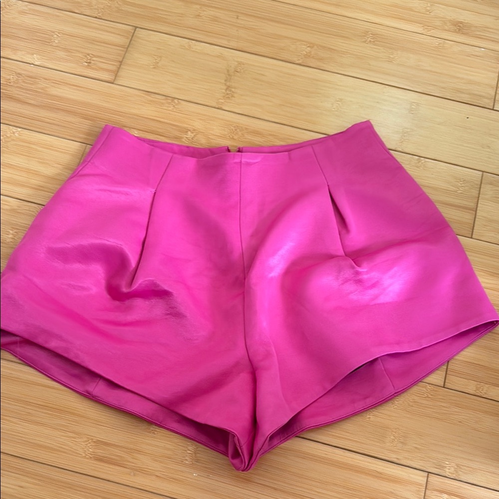 Vibrant Pink Zara Shorts